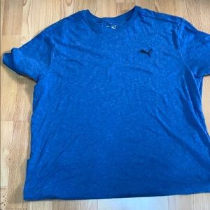 Pretty blue men’s short sleeve t-shirt